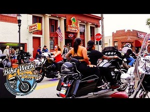 Daytona Bike Week 2022 - Main Street Epic Rides, Parties and Hot Girls