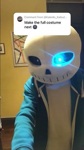 FULL DIY SANS UNDERTALE COSTUME🎉 #undertale #sans #deltarune #costume