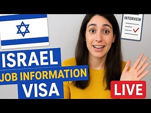 “Israel Jobs 2025 | Latest Work Visa & Employment Info Live Updates 🇮🇱”