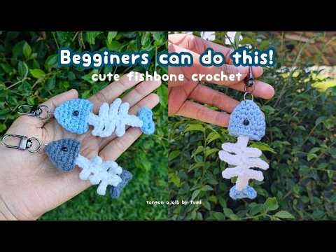 Beginners Can Do This! Easy Fishbone Crochet Tutorial