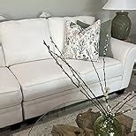 AEIOAE Spring Pillow Covers 18x18 Inch Set of 2,Sage Green Wild Flower Plant Throw Pillows Case,Seasonal Floral Outdoor Decorative Square Linen Farmhouse Decor Cushion Covers for Home Sofa Bed Couch