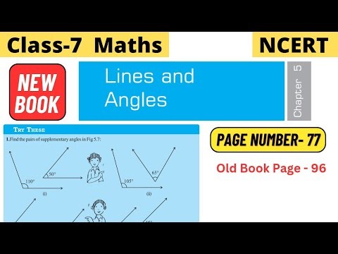Class 7 Maths Chapter 5 lines and angles Try these page number 77 solution