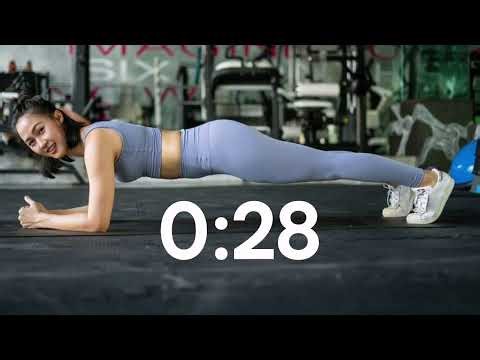 Plank It Up : 60 Second Plank Exercise with Music & Timer (original song)