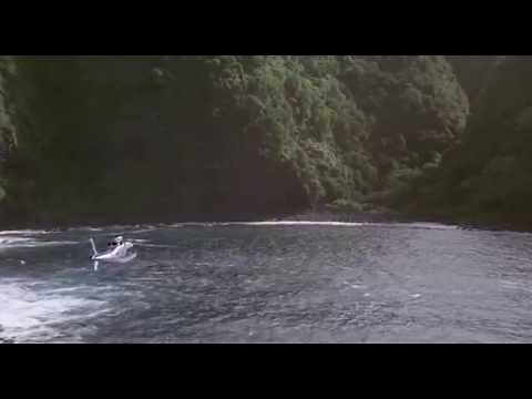 Jurassic Park helicopter arriving scene