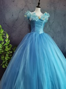 Inspired Cinderella Dress Movie Cinderella Cosplay Costume - Etsy