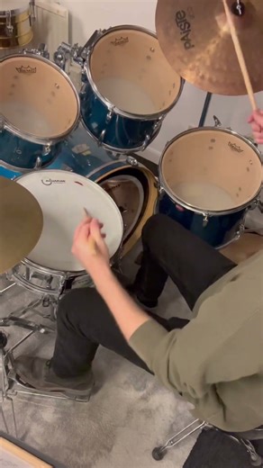 Fun Fusion(ish) ride jam! 🥁😊 #drums #drummer