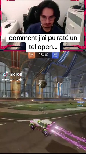 en live de temps en temps sur twitch: levinn4 #rocketleague #smallcreators