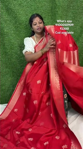 Dola banarasi saree #saree #comfortwear #fashionstyles #shreedesigners #shorts