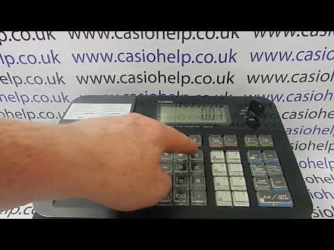 How To Activate The Cashier Assignment Function Casio SE-G1 / SE-S700 / SM-T273 / PCR-T273