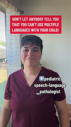 DON’T LET ANYBODY TELL YOU THAT YOU CAN’T USE MULTIPLE LANGUAGES WITH YOUR CHILD! Multilingualism is GREAT even if your child has a language delay or language disorder. Heritage languages are important! Accessible languages (like ASL) are important! #earlyintervention #parenting #signlanguage #speechtherapy #speechdelay | Rise & Sign