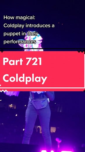 Do you like the puppet performances during the show? @coldplay #coldplay #coldplaydoll #coldplaypuppet #musicofthespheresworldtour #angelmoon #coldplaytour #coldplaylive #concerts2023 #coldplayfrankfurt