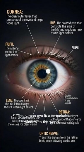 Inside the Human Eye – Structure & Functions Explained”How the Human Eye Works | Complete Breakdown”