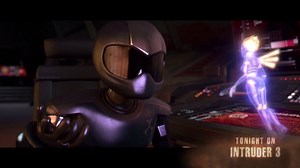 Shogo 162 is literally crumbling down around TOM and SARA. Catch the finale of Intruder III tonight at midnight! | Toonami