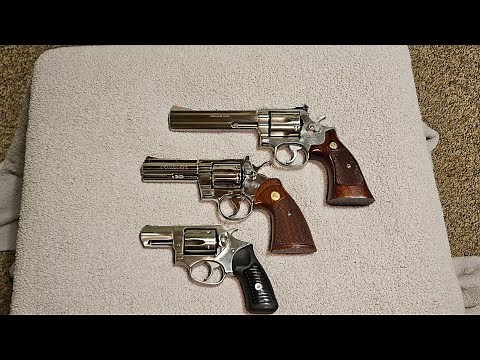 Colt Python vs Smith & Wesson vs. Ruger 357 mag SHOWDOWN
