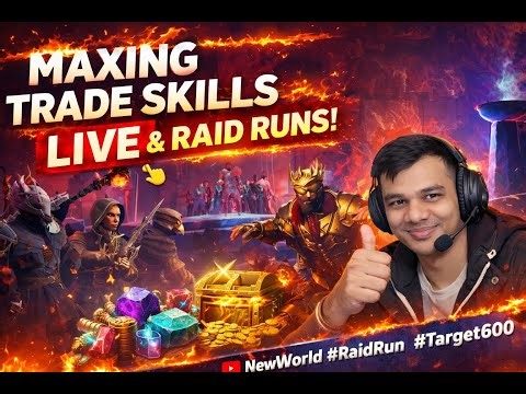 This Farm Route Prints Gold | Non-Stop Expeditions & Loot Runs in New World LIVE