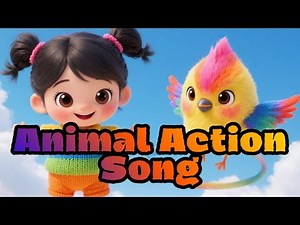 💛Animal Action Song | Kids Dance & Movement Song | Fun Animal Movements for Children
