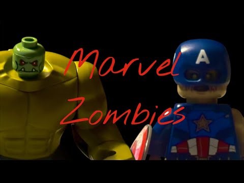 Lego marvel zombies stop motion: Episode one after math