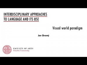 05d Visual World Paradigm
