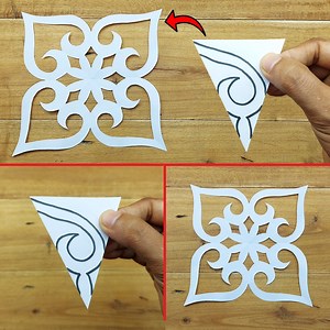 633K views · 6.8K reactions | Today i will show you how to cut paper snowflake step by step. paper snowflakes making instruction for christmas decoration. It's very easy and simple snowflake tutorial. #diy #christmas #crafts 2022 | Creative Art & Craft Ideas | Facebook