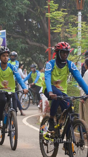 S.A.I.cling 4 S.A.I. — A Centenary Tribute to Sri Sathya Sai | Bengaluru to Puttaparthi | Cycling #100YearsofSriSathyaSai #SriSathyaSaiBirthday100 #SriSathyaSaiCentenaryCelebrations #CentenaryCelebrationsOfSriSathyaSai #fitindia | Sri Sathya Sai Baba