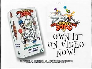 Looney Tunes - Mil-Looney-Um 2000 UK VHS Promo (1999) (REMASTERED VERSION)