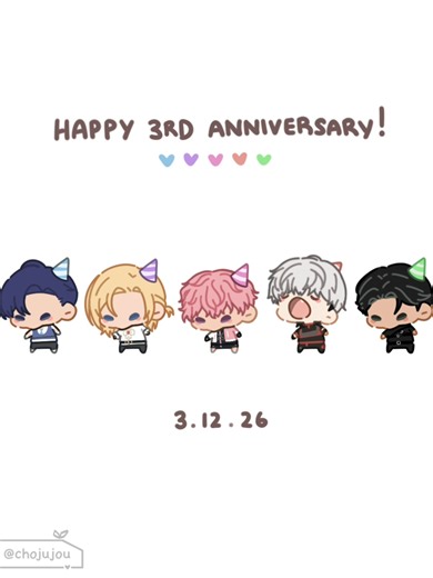 🎉Happy 3rd Anniversary, PLAVE!🎉 me posting this like i'm submitting an assignment due 11:59 pm inspo: @bunny_is_moving (insta)! #plave #플레이브 #plavefanart #plave3rdanniversary #plavethirdanniversary
