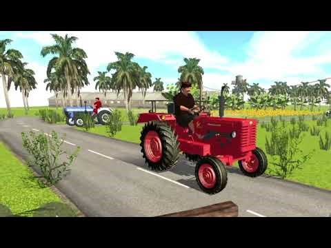Mahindra 35Di And Swaraj 744FT || JCB 3DX Plus Loading|| John Deere 555Di , Eicher 288Di Tractor