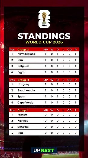 Spain in 3rd Place?! 🤯 World Cup Group Standings!