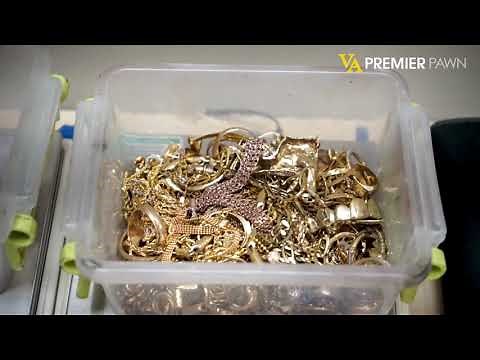 PAWN SHOP Scrap Gold Melting Process Video