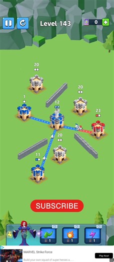 Conquer The Tower Level 143 Gameplay | Strategy & Victory #games #gameplay #gaming