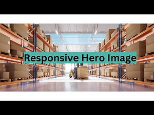 How to Create a Responsive Hero Image using HTML & CSS