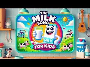 The Milk Song for Kids | Fun and Educational Children Rhyme