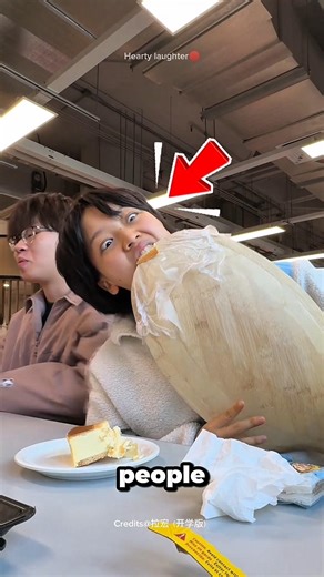 When a random girl eats at a restaurant!? #shorts