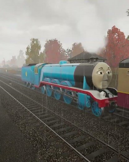 Gordon helps James with the express #trains #thomasandfriends