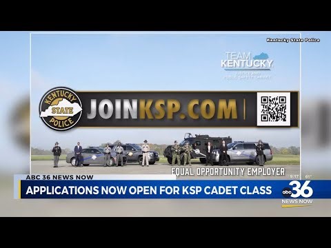 Applications now open for KSP cadet class