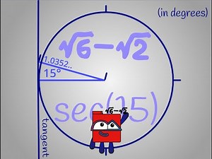 Degree Secant Numberblocks Band - Exact Values [Loud sounds, credits in desc.]