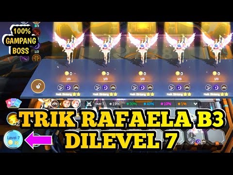 TRIK LEVEL 7 RAFAELA B3 PAKE COMMANDER VALE TERBARU||100% GAMPANG||MAGIC CHESS GOGO UPDATE TERBARU