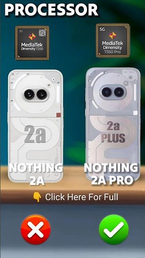 Nothing phone 2a plus vs Nothing phone 2a | Full Comparison #nothingphone2aplus #phonecomparison