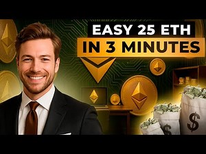 25 ETHEREUM FREE in 2025? 😳 Absolutely YES! Step by step guide!