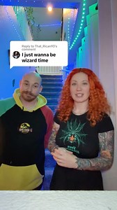 23K views · 9.1K reactions | Wizard time! @lainabearrknee # #wizard #husbandandwife #wizards #discord # #wizardtime | Jurassic Bakes | Facebook