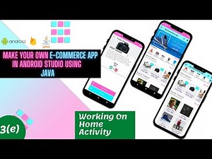 Progress Bar In Android Studio | How To Make ECommerce App in android studio | android studio | java