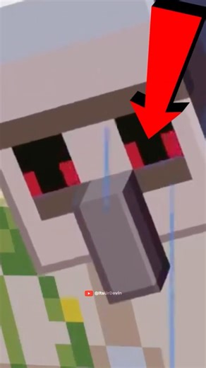 The Iron Golem Eye Secret 😲