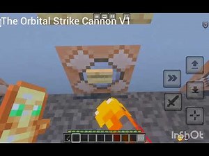 Minecraft Orbital Strike TNT Cannon V1 (Bedrock)