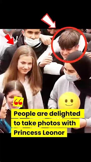 Princess Leonor is adored by people #royalspain #spain #familiarealespañola #leonor #letizia #sofia