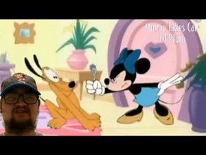 Disney : Minnie Takes Care of Pluto (2000) - First Time Watching: Pluto Becomes Paranoid!?