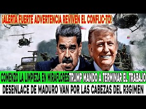 They are going for Maduro's head