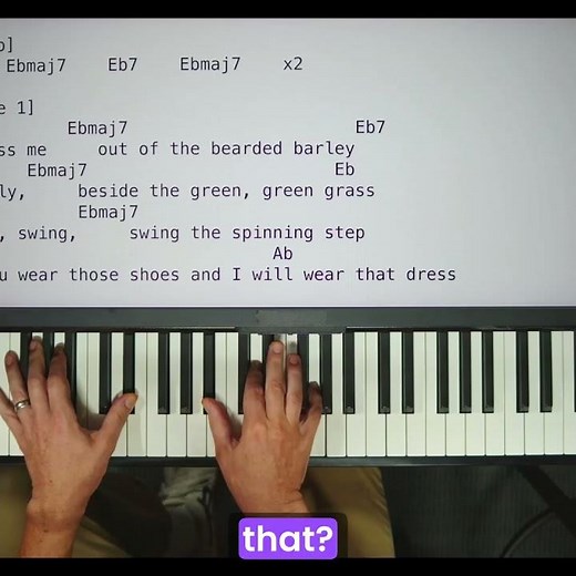 Mastering e flat major 7 chord | Learn to play piano