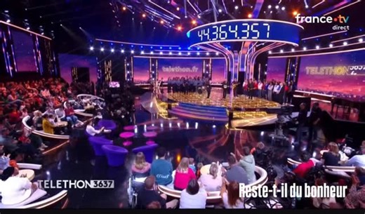 En direct ce soir du Telethon @pascalobispo et @benabar « Reste-t-il du bonheur » 🤩🎶 #pascalobispo #benabar #single #telethon | 100% Fans Obispo