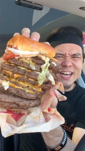 Wendy's T-Rex Burger Challenge (destroyed)