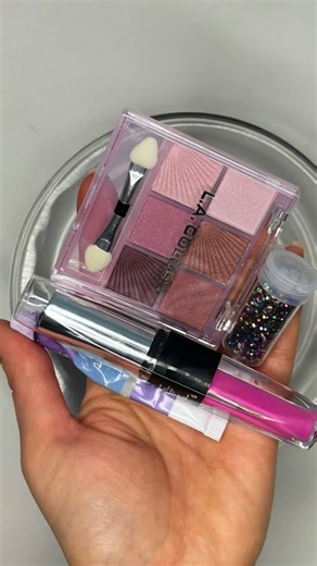 ASMR all kinds on Instagram: "Making slime from eye shadow, lipstick and more in a bowl ! Full video is on YouTube, link in bio. #slimeasmr #slimetime #asmrchannel #makingslime #howtomakeslime"